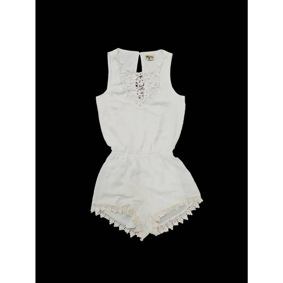 SHOW Me Your MuMu Lace Face Romper - Picture 2 of 9